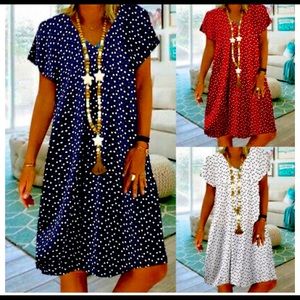 LOVER’S LANE DRESS Size Medium RED, silky comfy